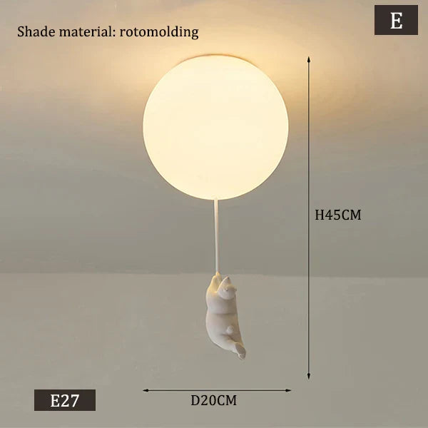 Stornfield | Hanging Bear Balloon Lamp