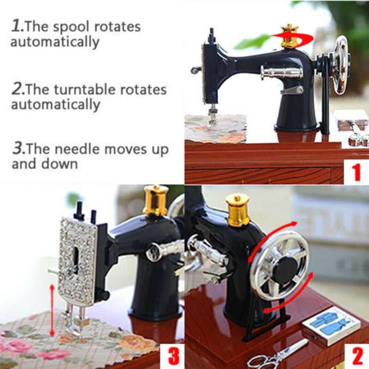 Stornfield | Retro Mini Sewing Machine Decor