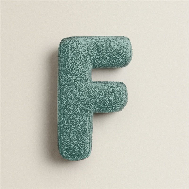Stornfield | PlushLetter Pillow - Soft Letter Pillow for Bedroom and Children's Room