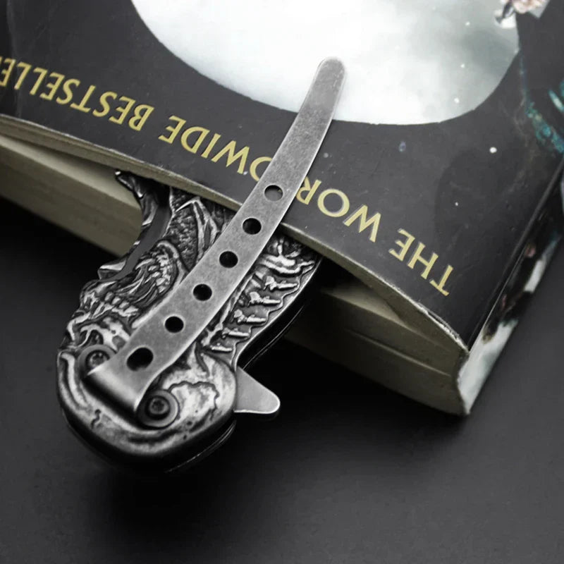 Tactical Nigh Skull Foldable Pocket Knife | Stornfield