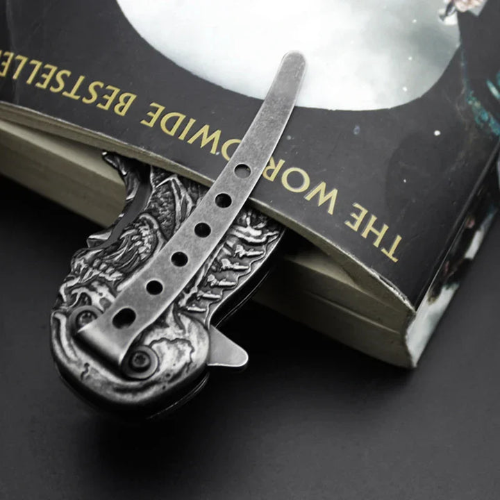 Tactical Nigh Skull Foldable Pocket Knife | Stornfield