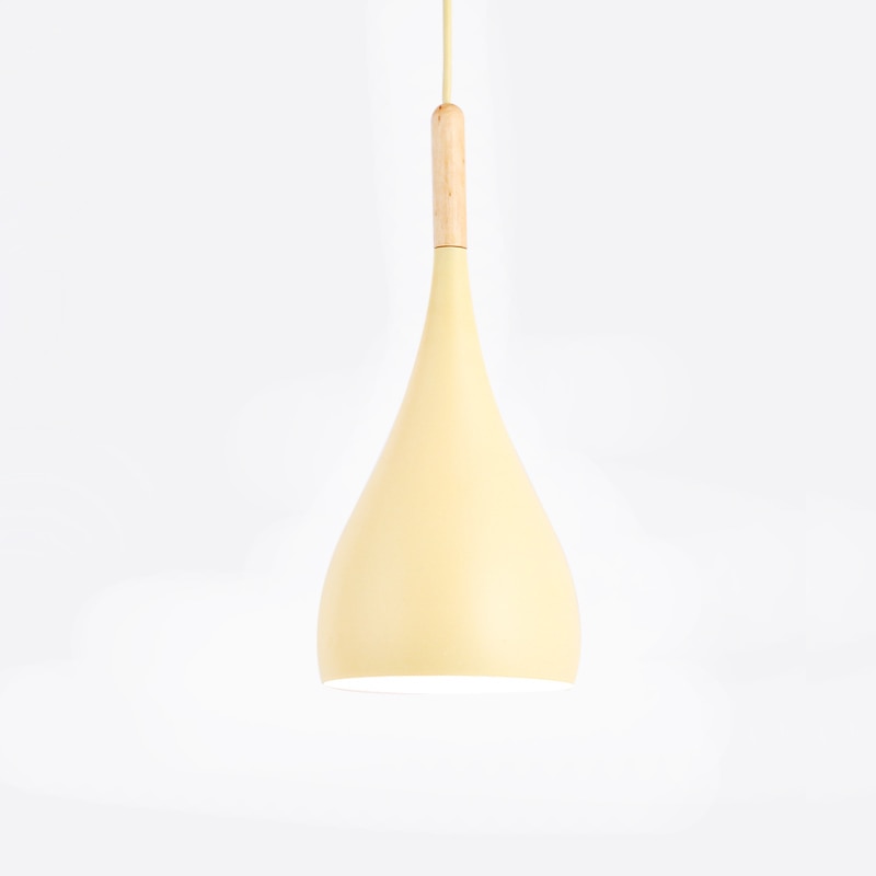 Stornfield | Talon - Modern Wooden Teardrop Pendant Light Scandinavian Ceiling Light