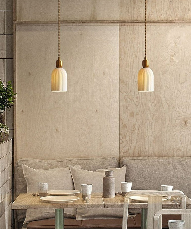 Modern Nordic Ceramic Pendant Lamps | Stornfield