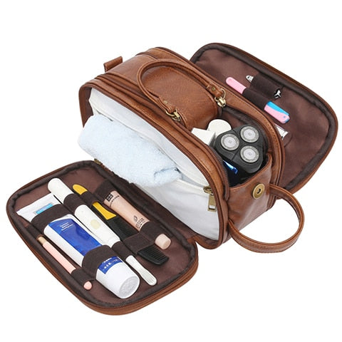 Mermaid Dream Waterproof Leather Travel Makeup Storage Bag | Stornfield
