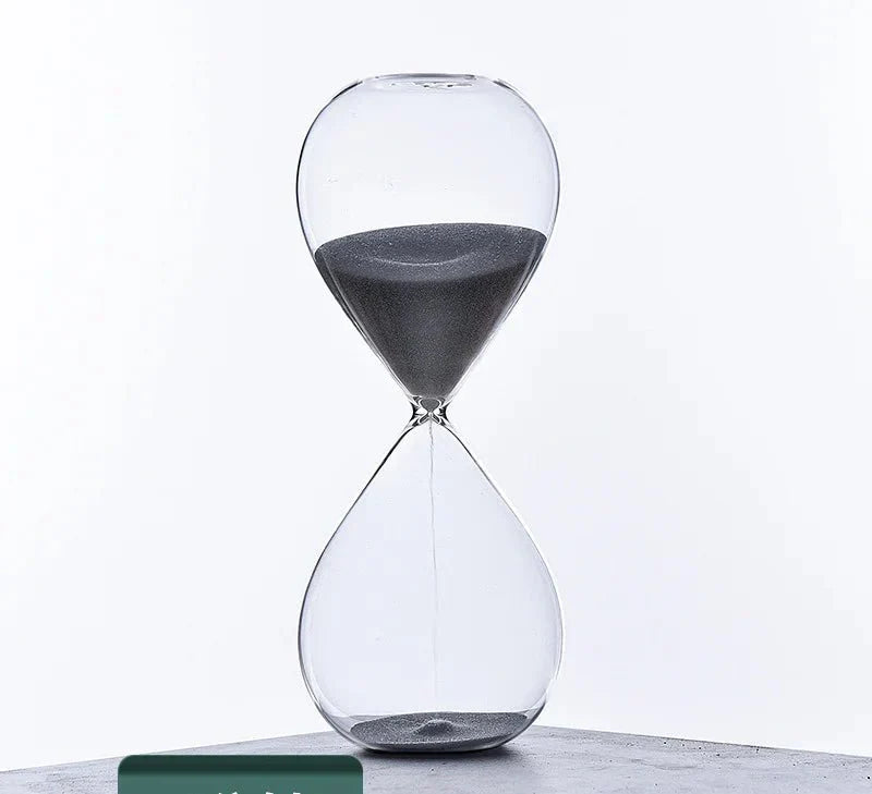 Stornfield | Glass Sand Timer | Elegant Decor with 5/10/30/60 Minute Indication