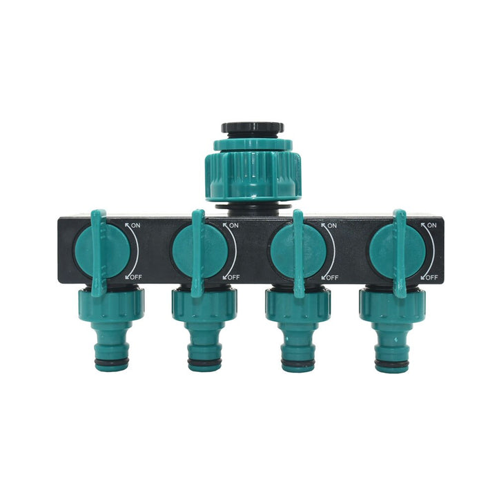 4-Way Garden Tap Water Splitter | Stornfield