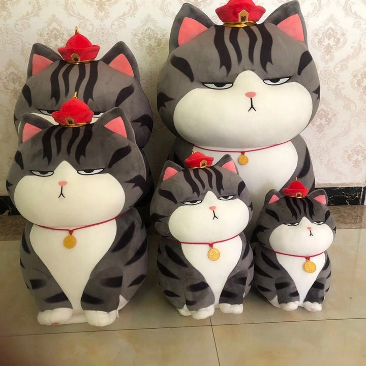 Moody Cat Soft Cuddly Plush Pillow | Stornfield