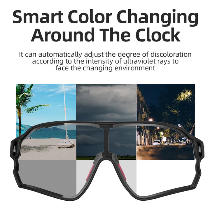 Bicycle glasses with photochromic lenses | Stornfield