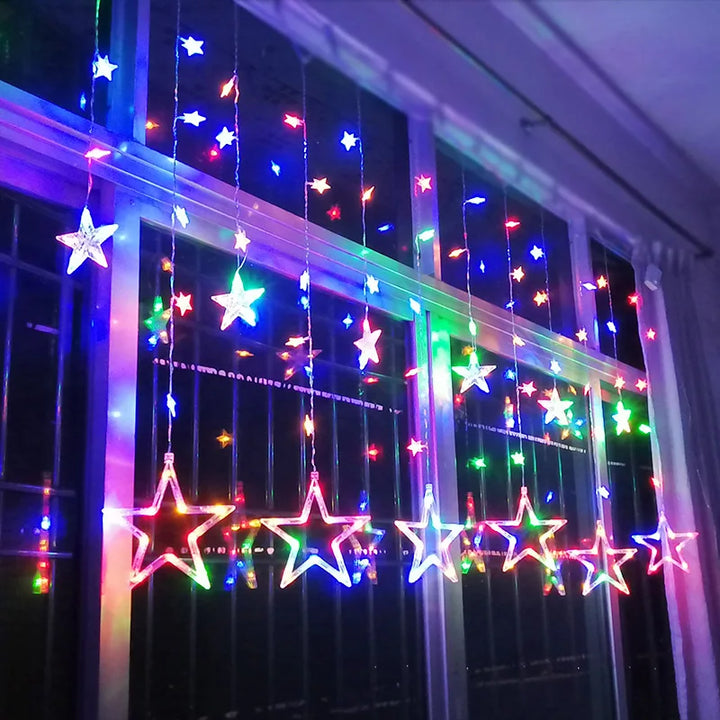 LED Star Garland - StarryGlow | Stornfield