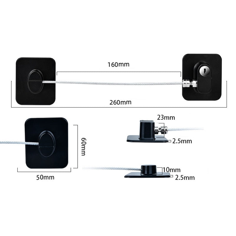 Safe Baby Secure Door Cabinet Lock | Stornfield