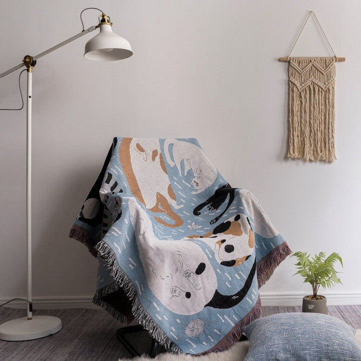 Vintage Pumpkin Sofa Cover Stornfieldanket | Stornfield