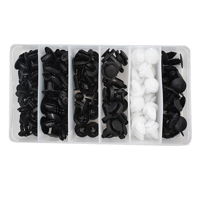 100pcs Auto Fastener Pin Rivet Bumper Car Clip Kit | Stornfield