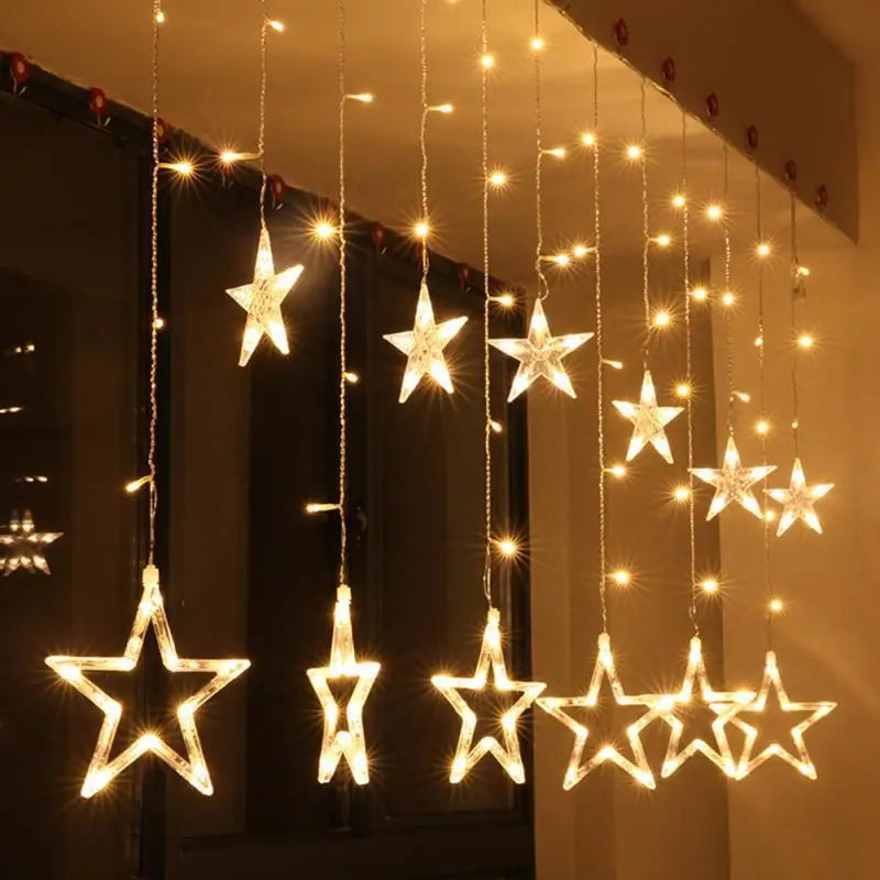 LED Star Garland - StarryGlow | Stornfield