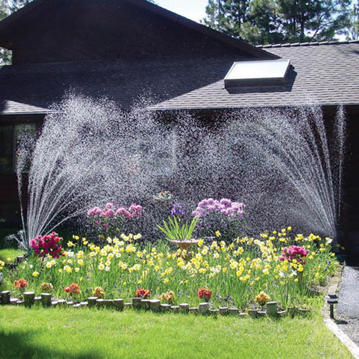 Stornfield | 12-in-1 Garden Irrigation System – Adjustable Sprinkler with 360-Degree Irrigation