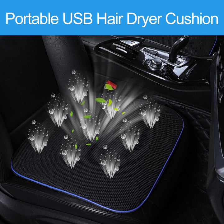 Cooling Fan Car Seat Cushion Pad | Stornfield
