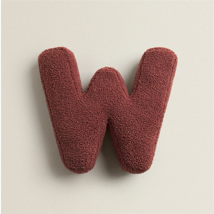 Stornfield | Fleece Alphabet Letter F Cushion