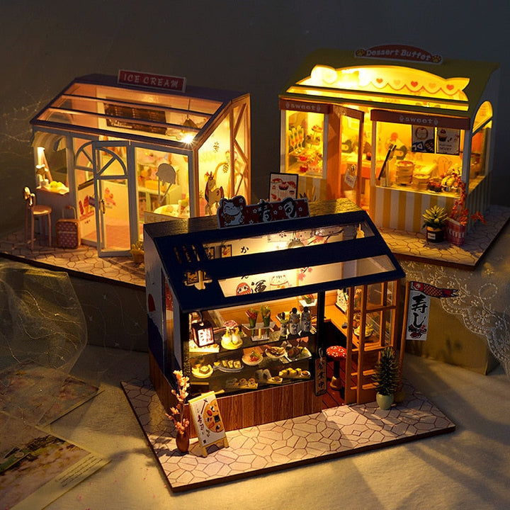 Miniature DIY Japanese Building Toys Kit | Stornfield