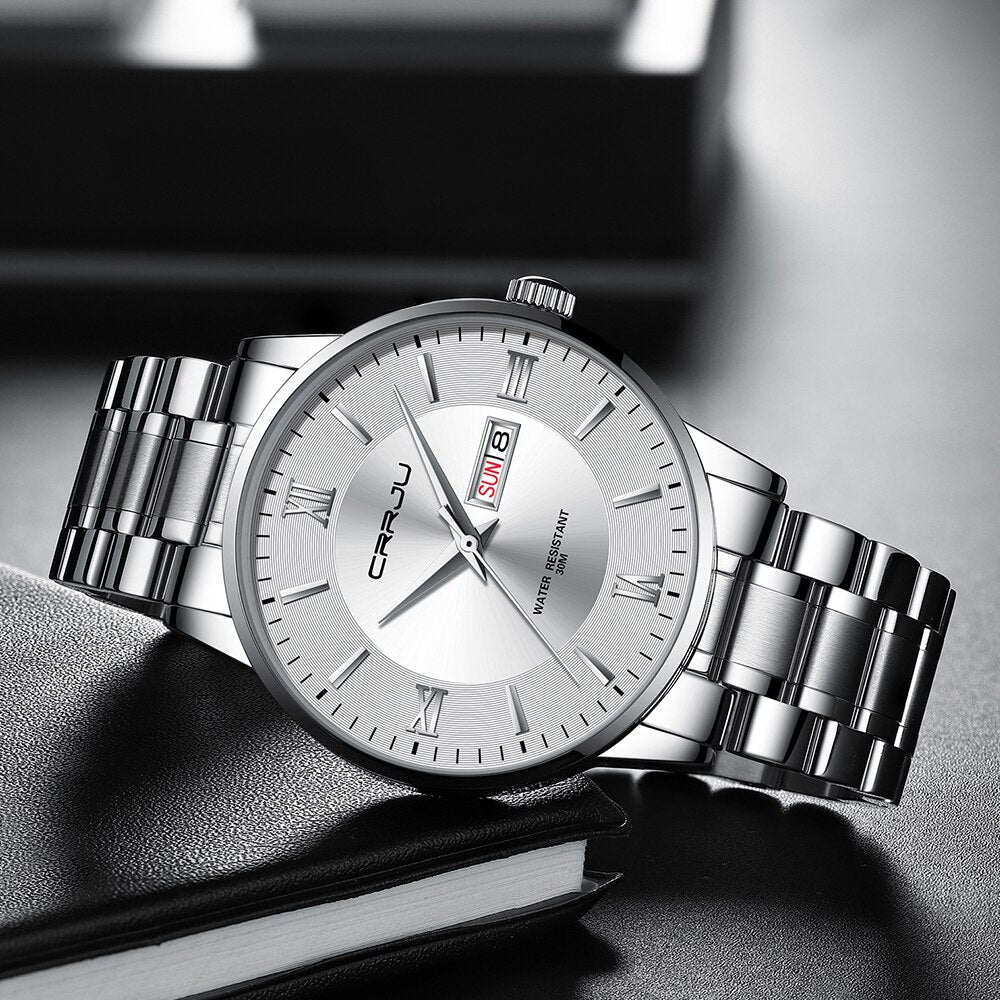Stornfield | Men's Luxury Waterproof Sports Watch – Stainless Steel Quartz Chronograph