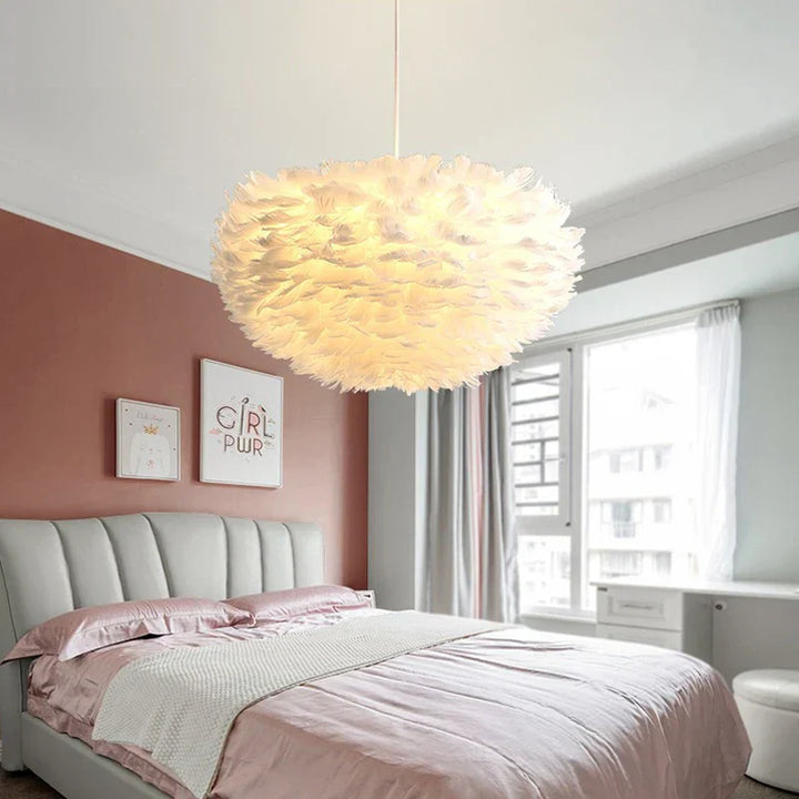 Cloud Like Realistic Feather Chandelier | Stornfield