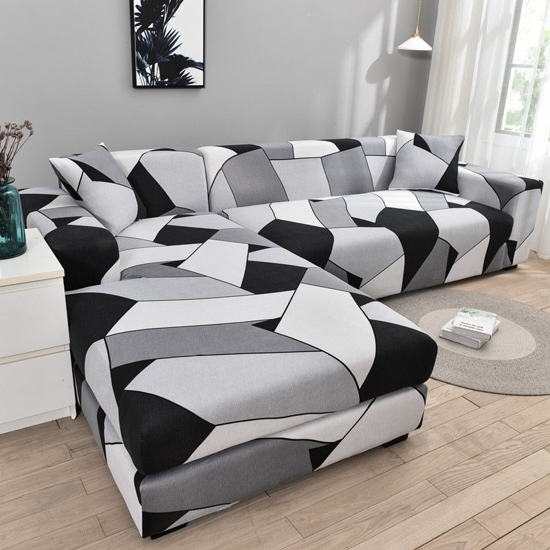 Modern Non-slip Colorful Elastic Sofa Cover | Stornfield