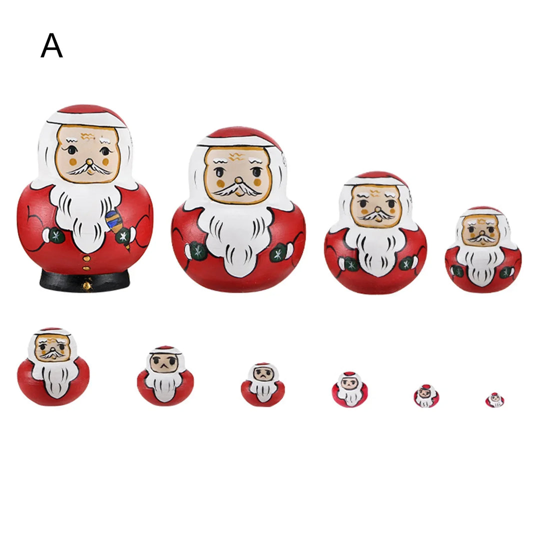 Stornfield | 10pcs/set Wooden Matryoshka Russian Dolls