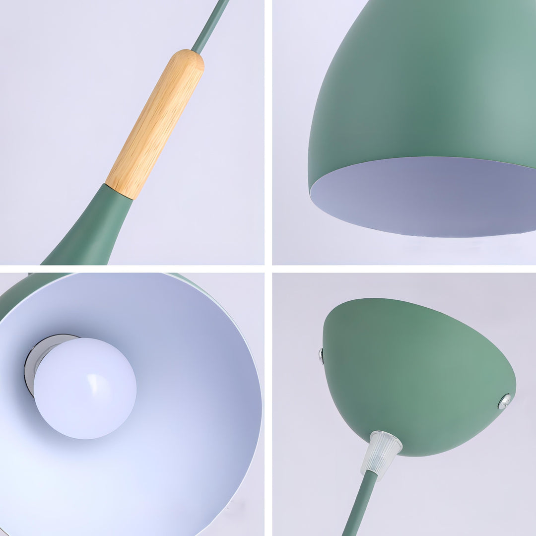 Stornfield | Talon - Modern Wooden Teardrop Pendant Light Scandinavian Ceiling Light