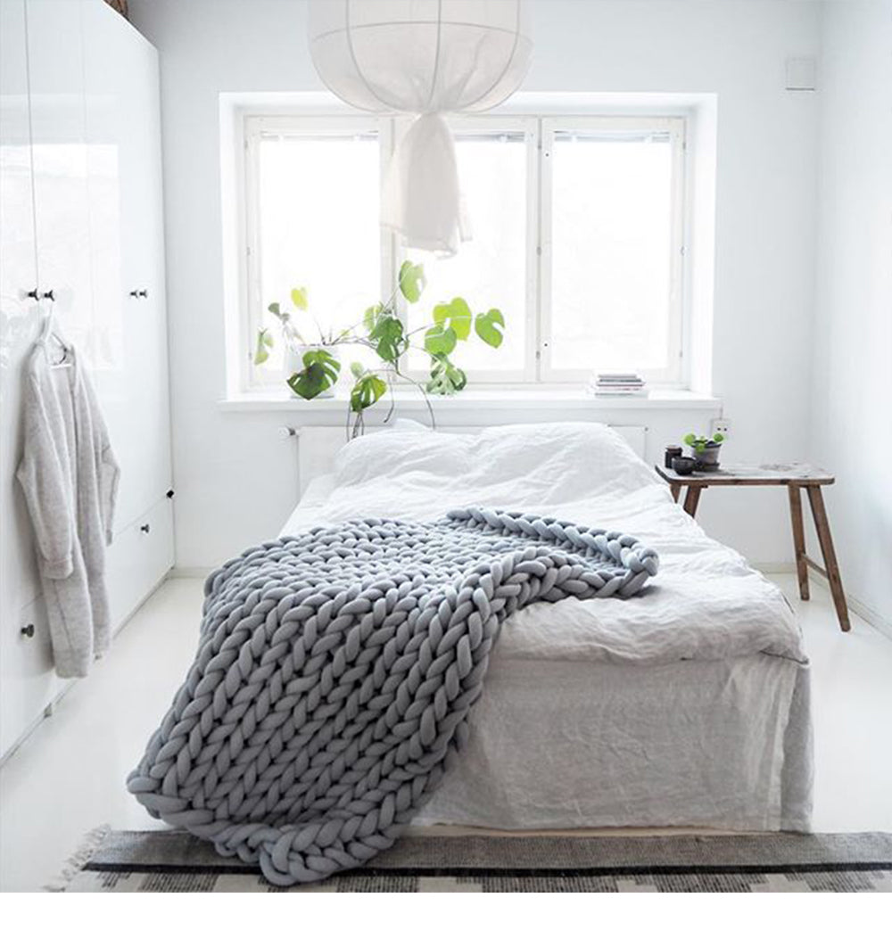 Knitted blanket Create warmth and comfort | Stornfield
