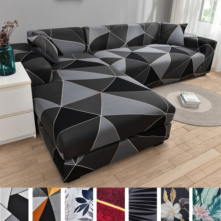 Modern Non-slip Colorful Elastic Sofa Cover | Stornfield