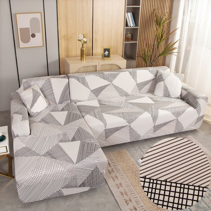 Modern Non-slip Colorful Elastic Sofa Cover | Stornfield