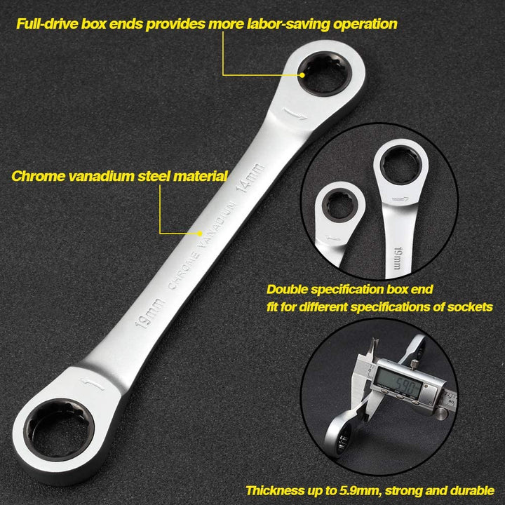 Ratchet-Tastic Master Multitool Wrench Set | Stornfield