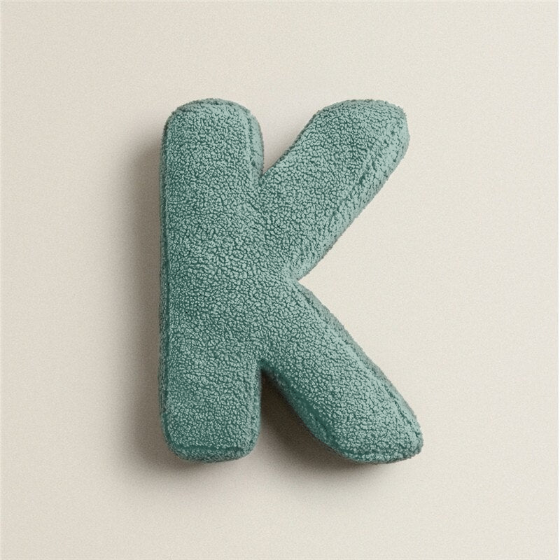 Stornfield | Fleece Alphabet Letter F Cushion