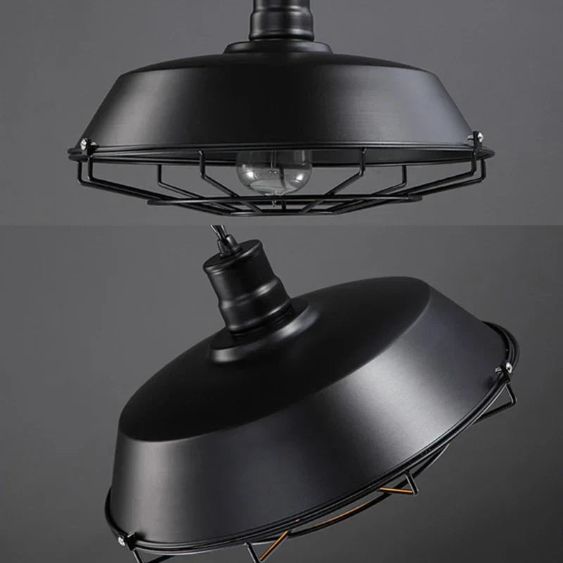 Stornfield | Vintage Loft Pendant Lamp: Retro Industrial Iron Chandelier for Living Room, Restaurant, Bar, Kitchen