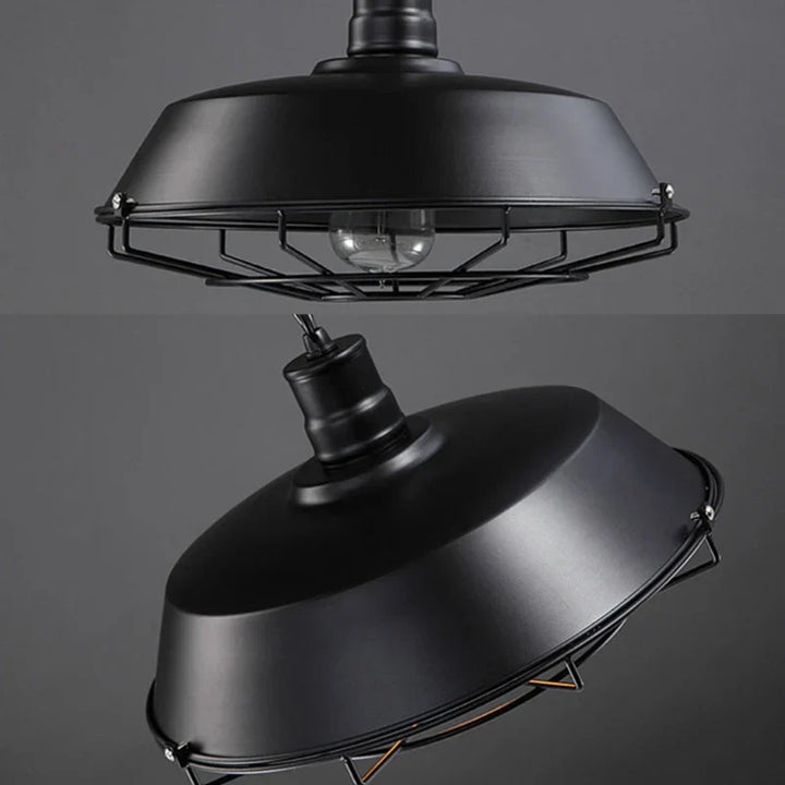 Stornfield | Vintage Loft Pendant Lamp: Retro Industrial Iron Chandelier for Living Room, Restaurant, Bar, Kitchen