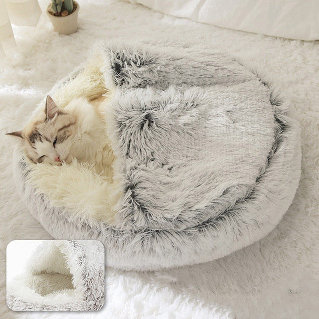 Round Plush Dog Bed | Stornfield