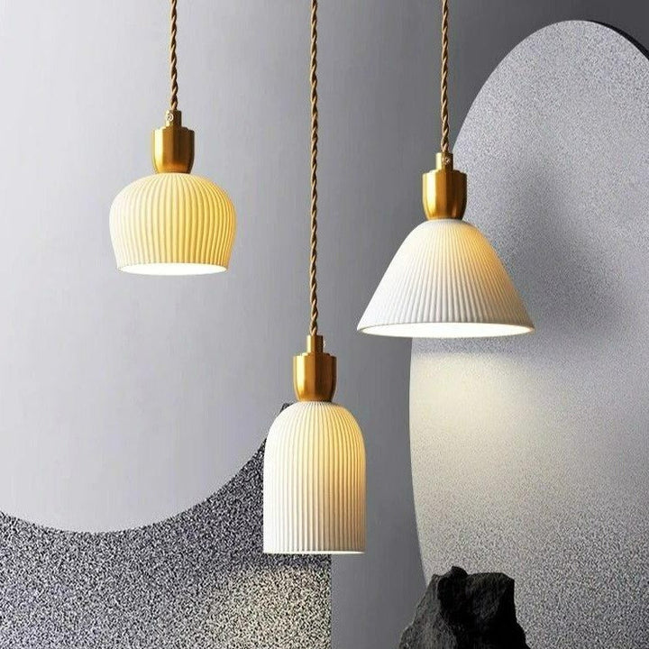 Modern Nordic Ceramic Pendant Lamps | Stornfield