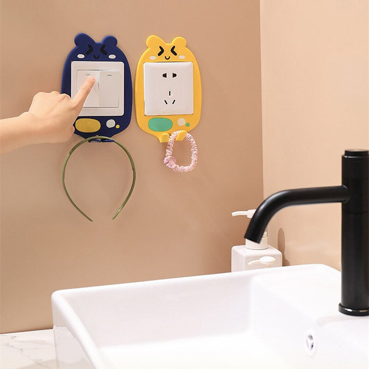 3D Luminous Cartoon Hook Outlet Sticker | Stornfield