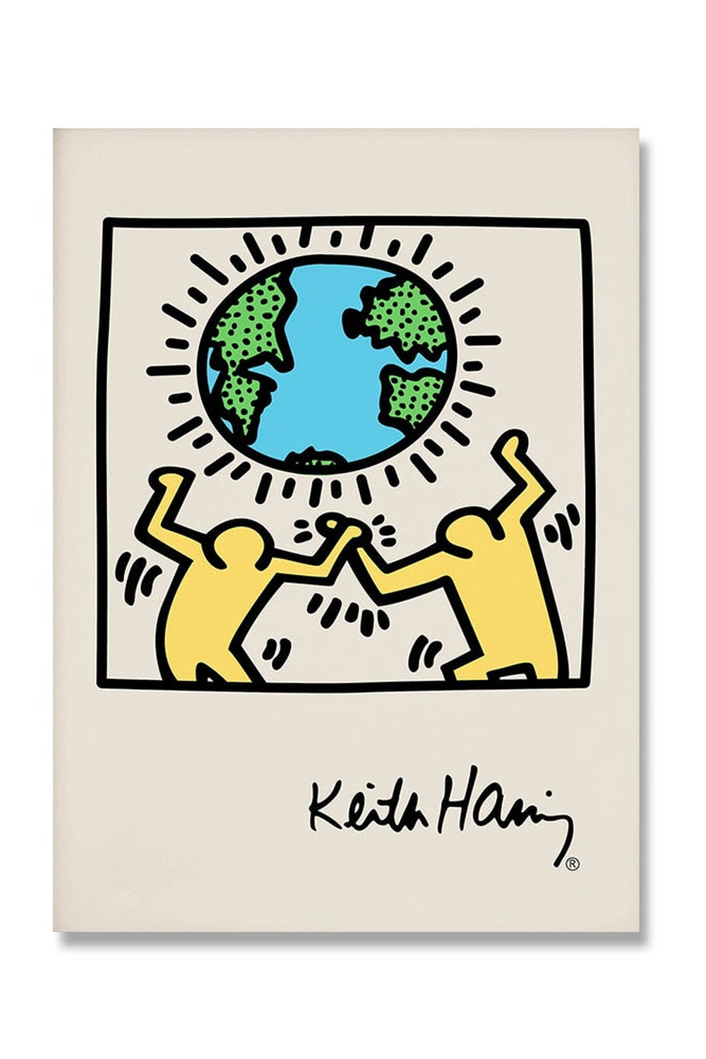 Stornfield | Keith Haring Inspired Canvas Art