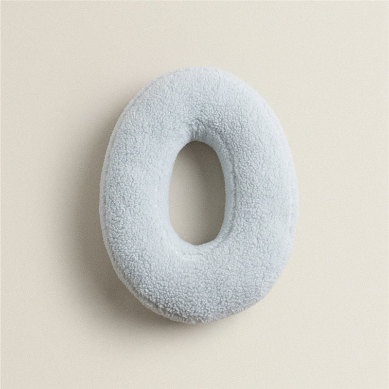 Stornfield | Fleece Alphabet Letter F Cushion