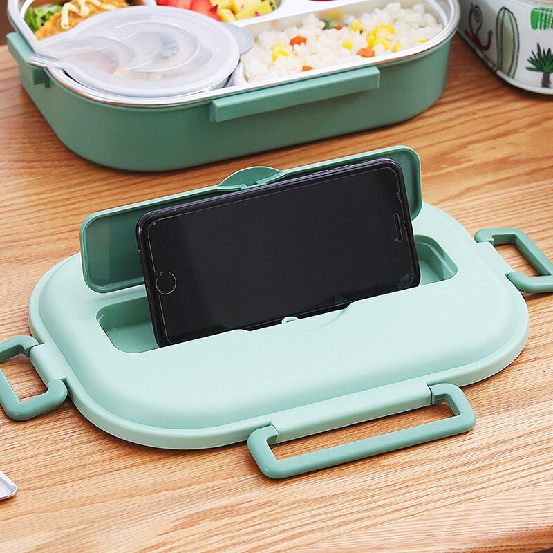 Stainless Steel Multi Compartment Kids Lunch Box | Stornfield