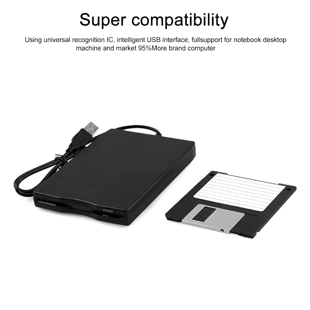 3.5" External Floppy Disk Drive | Stornfield
