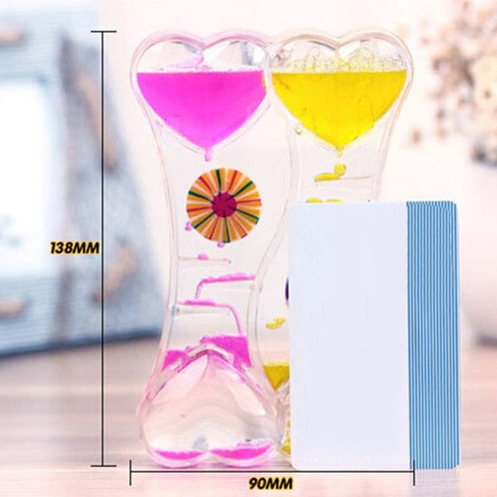 DouStornfielde Floating Hearts Hourglass | Stornfield
