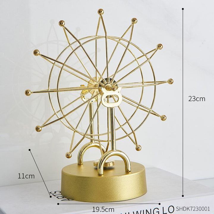 Modern Metal Rotating Home Office Decor | Stornfield