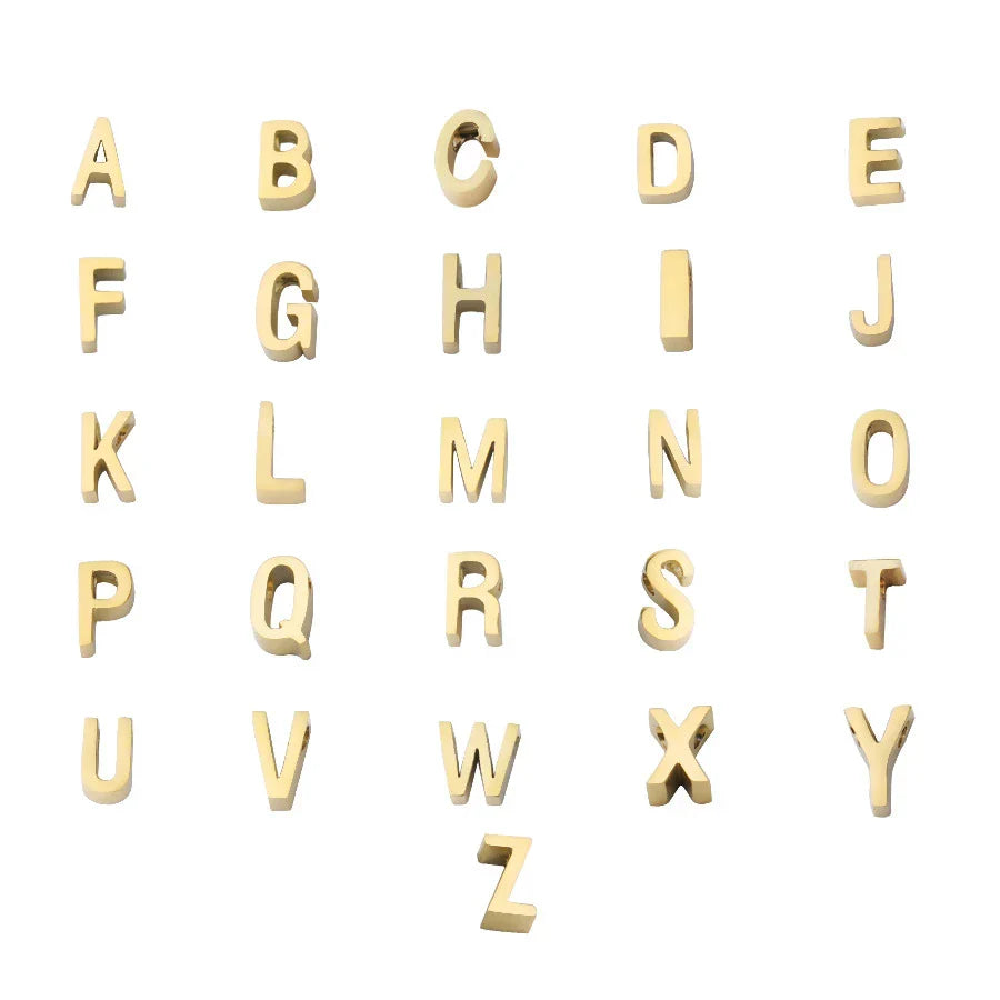 Stornfield | Dainty Minimal Letter Initial Necklace