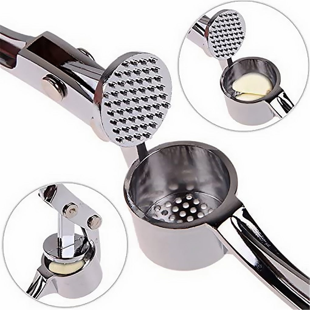 Effortless Garlic Press & Masher - Premium Stainless Steel Design | Stornfield