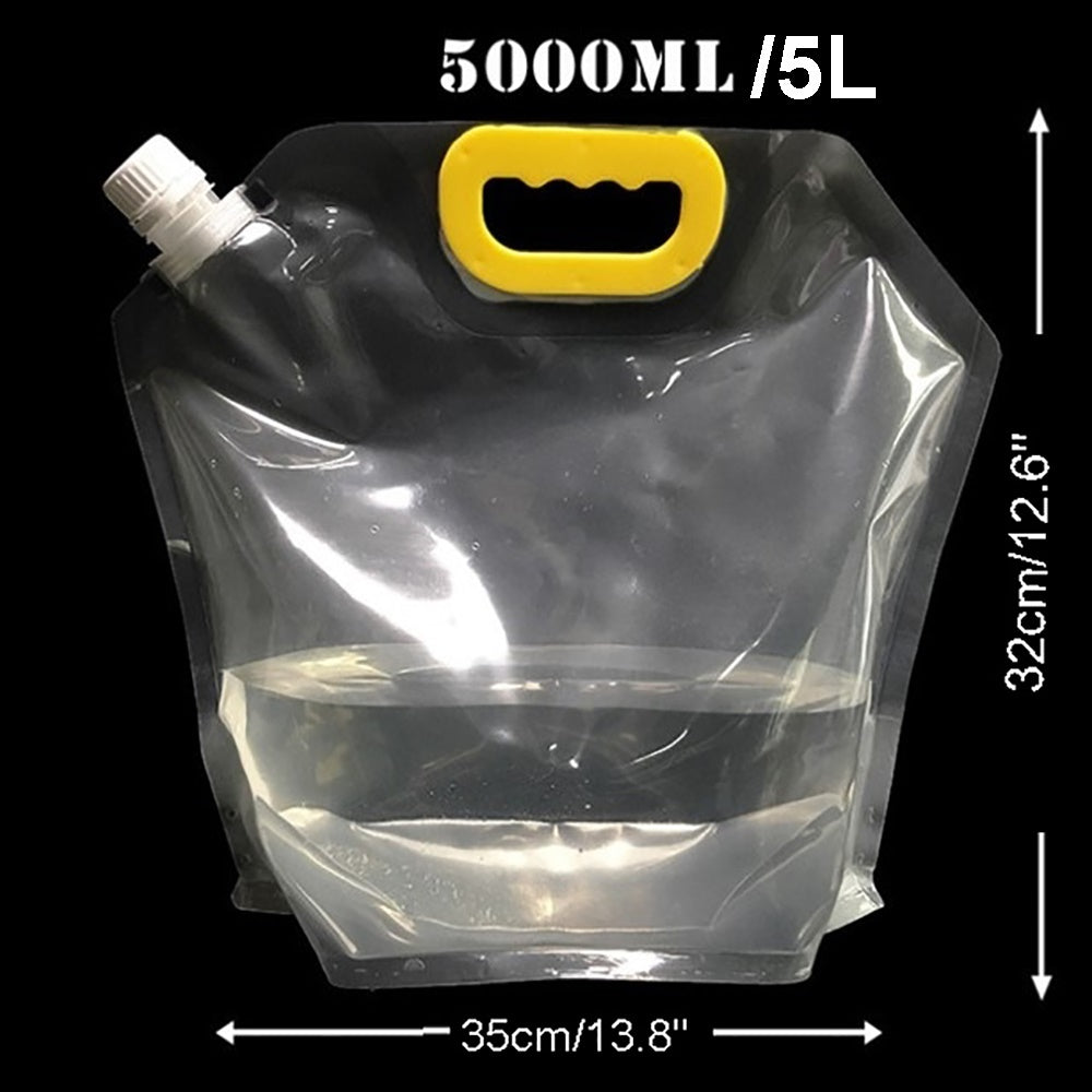 Reusable Transparent Liquid Dispenser Bag | Stornfield