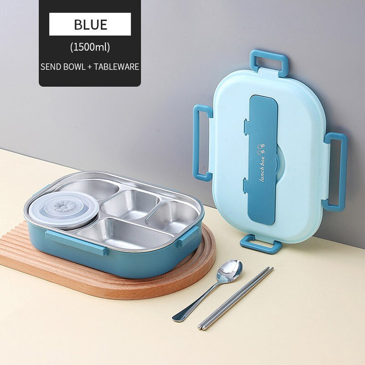 Stainless Steel Multi Compartment Kids Lunch Box | Stornfield