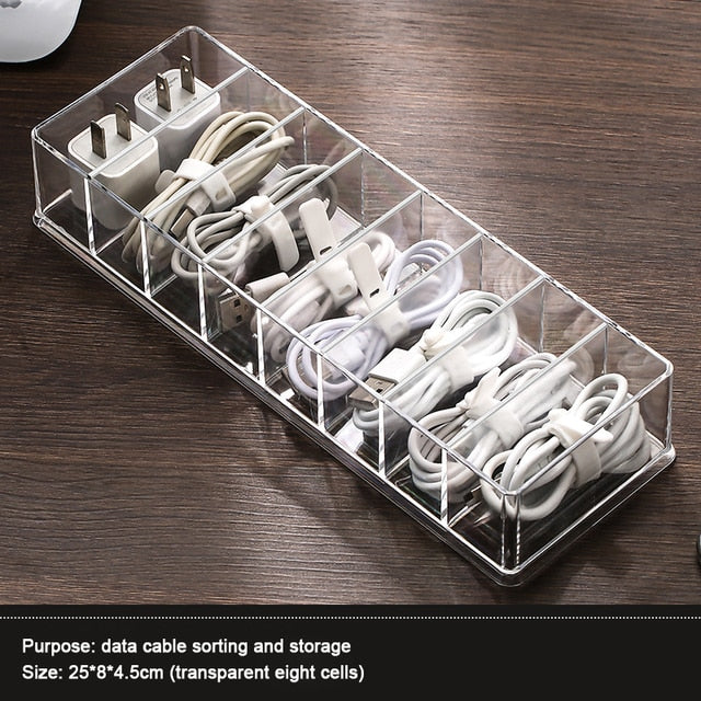 Transparent CaStonrfielde Organizer Box | Stonrfield