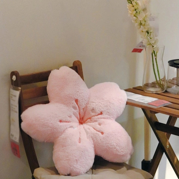 Colorful Cherry Flower Seat Cushion Pillow | Stornfield