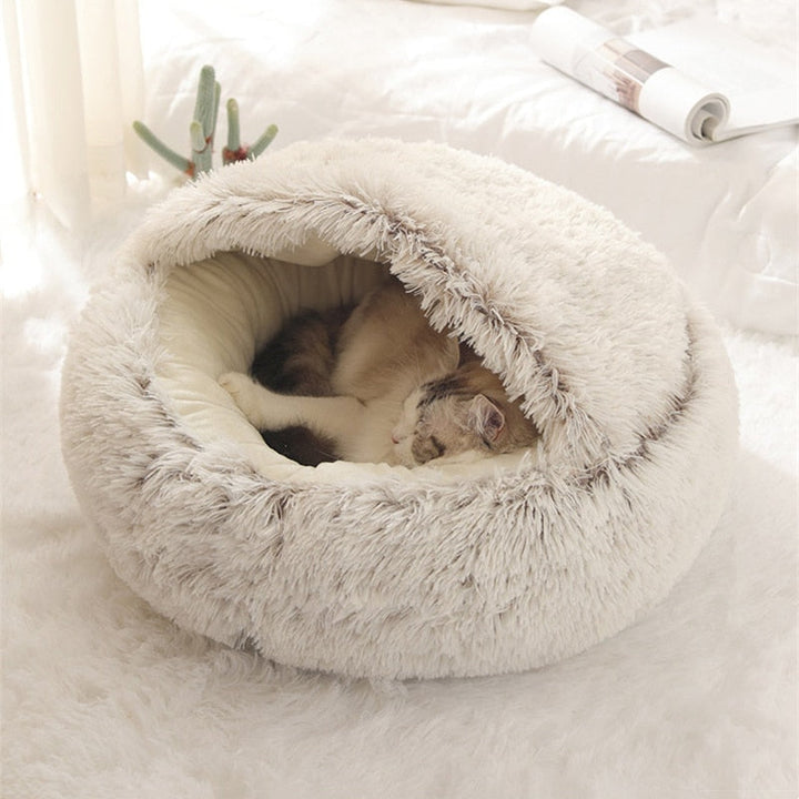 Round Plush Dog Bed | Stornfield