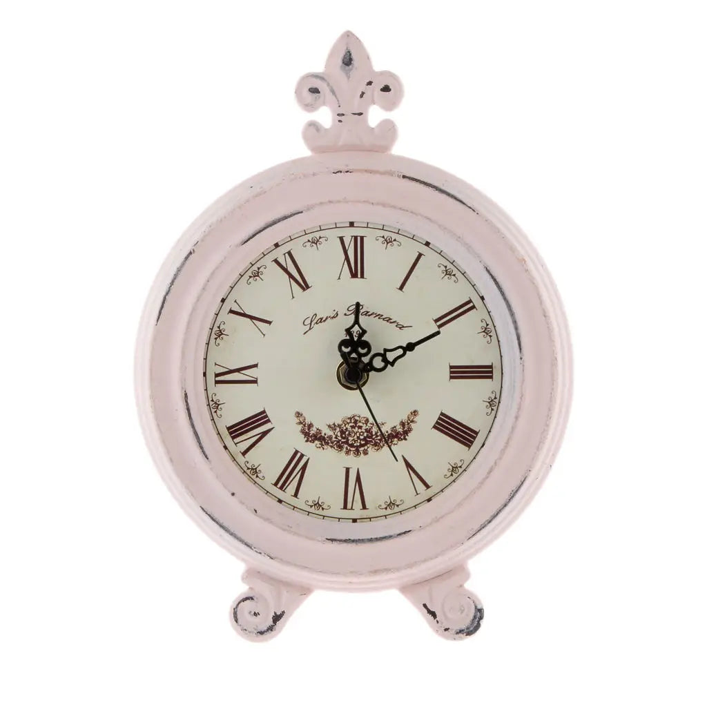 Stornfield | Vintage Wooden Table Clock with Alarm